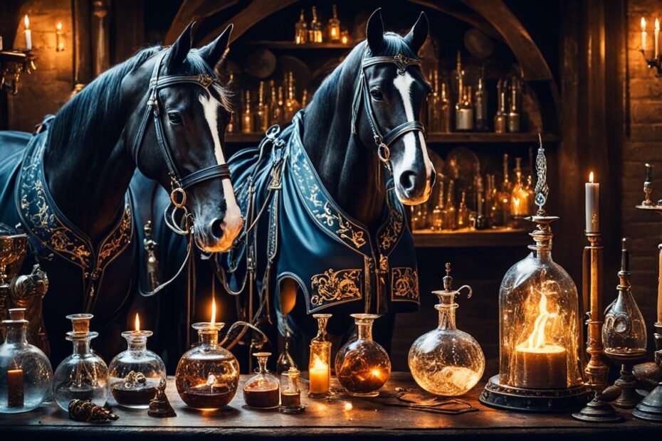 Equestrian Reenactments of Historic Alchemical Practices