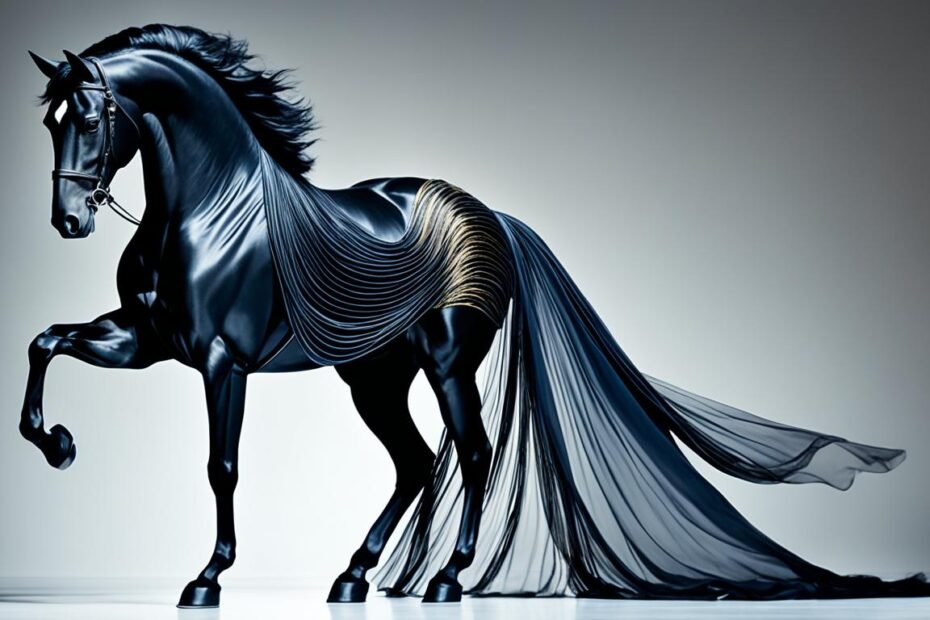 Equine-Ethical Fashion Design with Bioengineered Silk