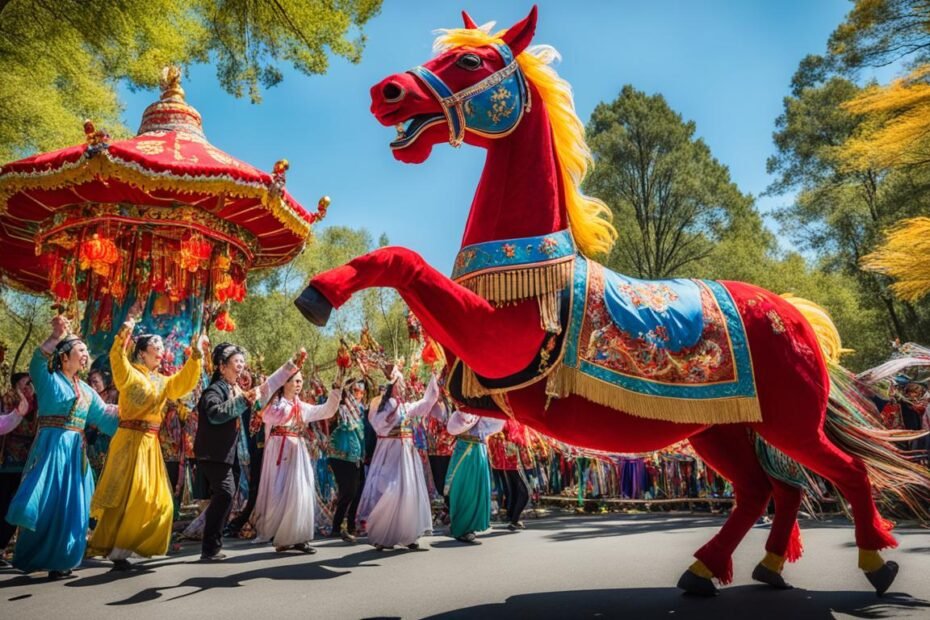 Horse-Led Performances of Forgotten Lunar Festivals