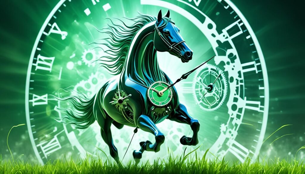 Horse-Synchronized Atomic Clocks