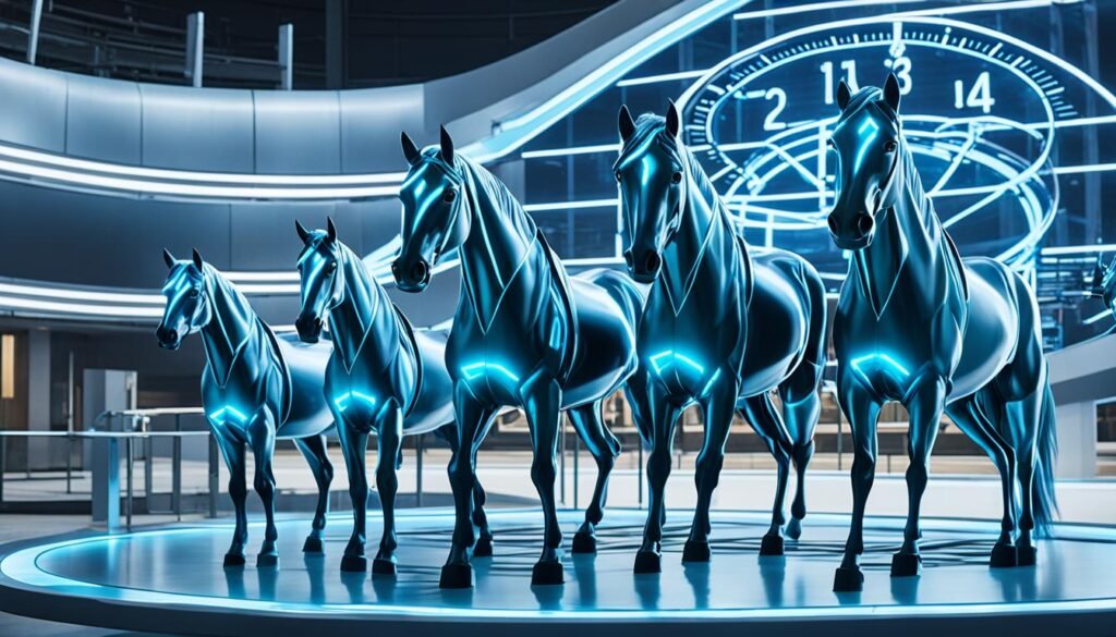 Timekeeping via Horse-Synchronized Atomic Clocks